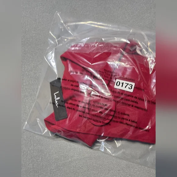 NWT Lulu's Romantic Date Night Red Dress Size Medium PTP 18 - Length 30 1/2 - Picture 6 of 6